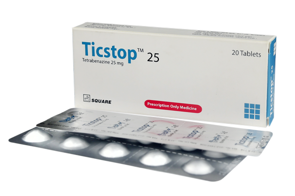 Picture of Tablet Ticstop 25 mg